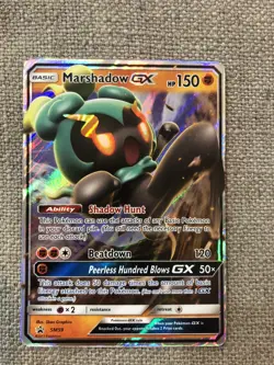 Marshadow GX - SM59 - Rare Holo GX Card - Pokemon SM Promo Card MINT - Image 1
