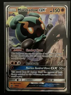 Marshadow GX #SM59 - Sun & Moon - Black Star Promo - Pokemon TCG - NM - Image 1