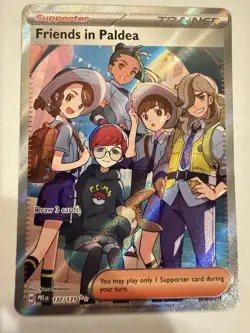 2025 POKEMON SV PRISMATIC EVOLUTIONS PRE EN 137/131 FRIENDS IN PALDEA - Image 1