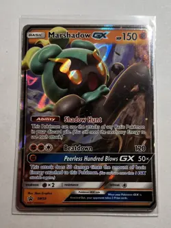 Pokemon MARSHADOW GX SM59 - ULTRA RARE HOLO PROMO - NEAR MINT - Image 1