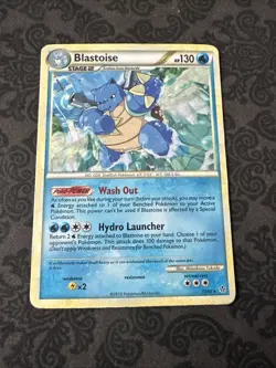 Pokemon Blastoise Shattered Holo Theme Deck Exclusive 13/95 HGSS Triumphant - Image 1