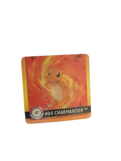Pokemon Artbox Action Flipz 1999 Nintendo #07 #04 CHARMANDER #04 CHARMELEON - Image 1