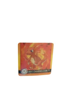 Pokemon Artbox Action Flipz 1999 Nintendo #07 #04 CHARMANDER #04 CHARMELEON - Image 2