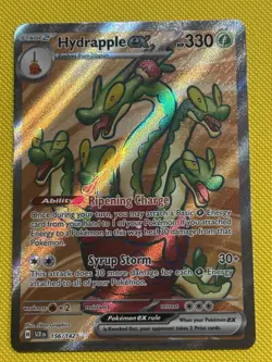 Pokemon TCG Hydrapple EX 156/142 Stellar Crown Sv07 Ultra Rare Card - Image 1