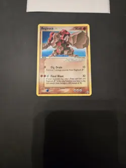 Regirock Gold Star 91/92 *Swirl* - EX Legend Maker - Holo - Pokemon - NM - Image 1