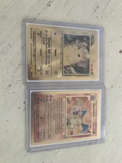 Pokemon Celebrations Set of Gold MetalCards (Charizard 4/102, Pikachu 58/102) - Image 2