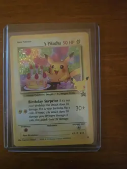 Pokemon Pikachu TCG Holo Birthday Celebrations Classic Collection NM Condition - Image 1