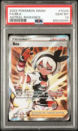 2022 POKEMON SWORD & SHIELD ASTRAL RADIANCE #TG25 FULL ART/BEA PSA 10 - Image 1