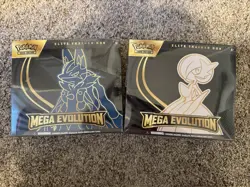 Pokemon TCG Mega Evolution Elite Trainer Box - ETB Set - LOT of (2) NEW - Sealed - Image 1