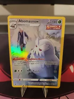 Abomasnow TG01/TG30 Pokemon TCG Astral Radiance Trainer Gallery Full Art NM - Image 1