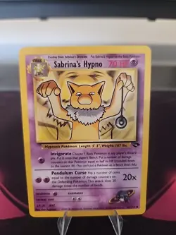 Sabrina's Hypno 56/132 Pokemon TCG Gym Challenge Non Holo LP - Image 1