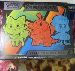 Pokemon TCG Scarlet & Violet Paldea Evolved Elite Trainer Box ETB Factory Sealed - Image 1