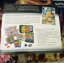 Pokemon TCG Scarlet & Violet Paldea Evolved Elite Trainer Box ETB Factory Sealed - Image 2