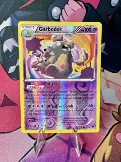 Garbodor 57/122 XY Breakpoint Reverse Holo 2016 Pokemon TCG - Image 1