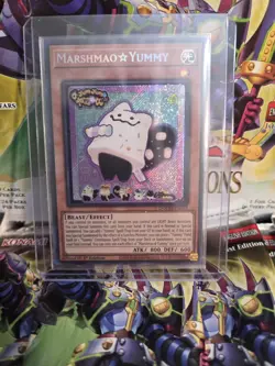 Yu-Gi-Oh! Marshmao Yummy Secret Rare DOOD-EN024 1st Edition Near Mint - Image 3