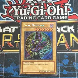 Yu-Gi-Oh! TCG Dark Magician BPT-007 Collector's Tin Secret Rare NM Front LP Back - Image 1