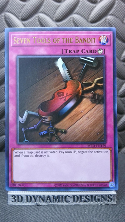 | Yugioh Seven Tools of the Bandit MRD-EN129 Ultra Rare Metal Raiders 25Th NM | - Image 1