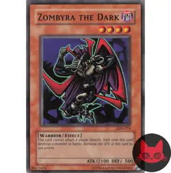 Yugioh Zombyra the Dark LON-074 Common NM - Image 1