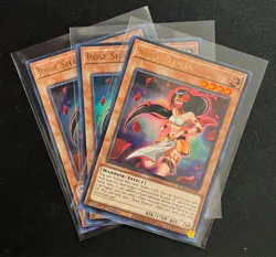 3x Rose Shaman BLMR-EN040 1st Edition Ultra Rare Yu-Gi-Oh NM/M - Image 1