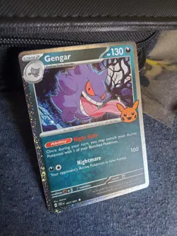 Pokemon Gengar TCG Cosmos Holo Card 057/091 Trick or Trade - Image 2