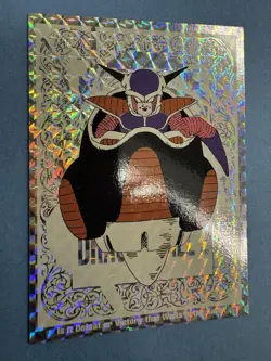 1998 Dragon Ball Z JPP/Amada Card Frieza G4 FOIL Artbox Series 1 NM *Video* - Image 5