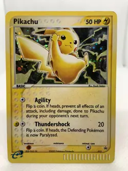 Pikachu 2003 012 Holo Black Star Promo Pokemon Card E Reader - Image 1