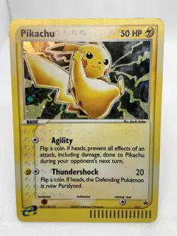 Pikachu 2003 012 Holo Black Star Promo Pokemon Card E Reader - Image 4