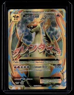 M Charizard EX 101/108 Full Art XY Evolutions English Pokemon Card - Image 1