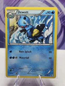 Dewott 40/149 - Pokemon Boundaries Crossed Uncommon Card - Image 1
