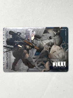 Modernia - Goddess of Victory: Nikke Silver Plastic Card - Image 1
