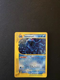 Pokemon 2002 E-Series Tentacruel H26/H32 Aquapolis Holo Card - Image 1