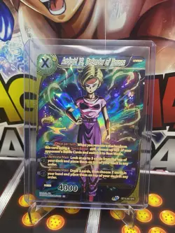 Android 18 Defender Of Heroes 093SPR✨Dragon Ball SPR Foil Card✨SPecial Rare✨ - Image 5