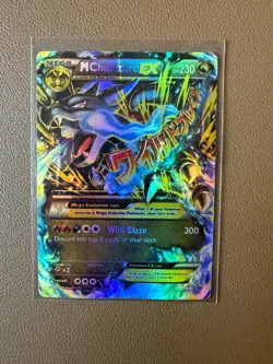 2014 Pokemon Mega M Charizard EX 69/106 Ultra Rare 2014 XY Flashfire Card - Image 1