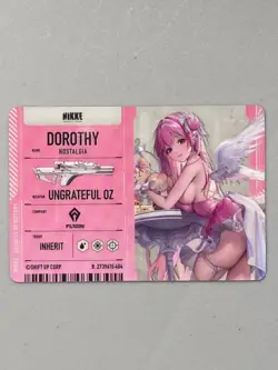 Dorothy - Goddess of Victory: Nikke Silver Plastic Card - Image 2