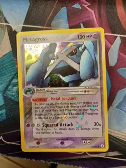 Pokemon 2004 EX Hidden Legends Reverse Holo Rare Metagross #11/101 Card - Image 4
