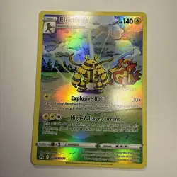 Pokemon TCG Electivire GG08/GG70 Crown Zenith Ultra Rare Full Art Holo Card - Image 1