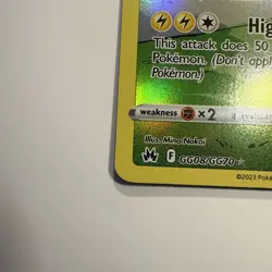 Pokemon TCG Electivire GG08/GG70 Crown Zenith Ultra Rare Full Art Holo Card - Image 2