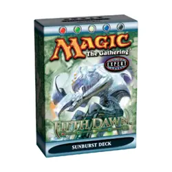 WOTC MTG Theme Decks Mirrodin Block Fifth Dawn - Sunburst EX - Image 1