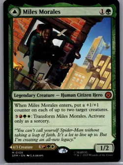 Miles Morales Marvel's Spider-Man Regular NM MTG - Image 1