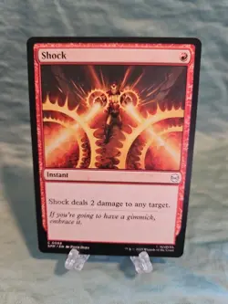 Shock Marvel's Spider-Man Regular, MTG Magic The Gathering NM - Image 1
