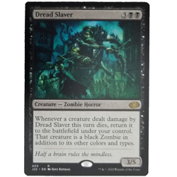 x1 Dread Slaver J22 MTG M/NM Black Rare Creature Zombie Horror Jumpstart 2022 - Image 1
