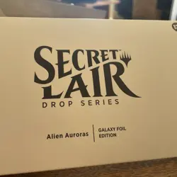 Secret Lair ALIEN AURORAS - Galaxy FOIL New Sealed Magic The Gathering MTG - Image 1
