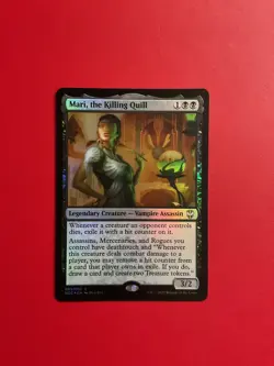 MTG 1x Mari, the Killing Quill (FOIL) -NM- Commander: Streets of New Capenna - Image 1