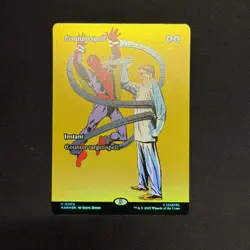 Counterspell (Borderless) 0009 Marvel Universe Spider-Man Foil MTG - Image 1