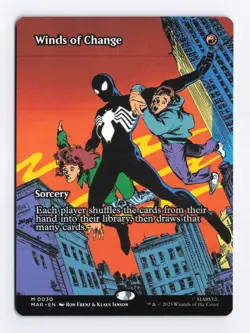 Winds of Change (Borderless) #30 Mythic Rare - MTG MAR Marvel Eternal-Legal - Image 1