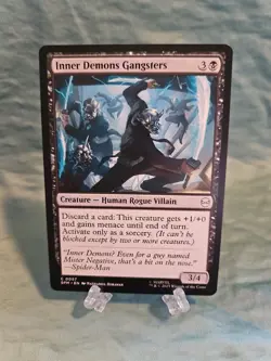 Inner Demons Gangsters Marvel's Spider-Man Regular, MTG Magic The Gathering NM - Image 1
