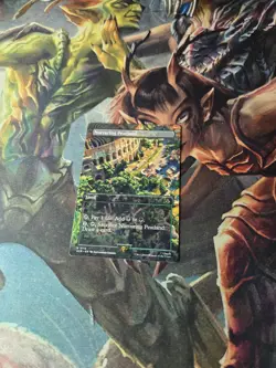 MTG Nurturing Peatland 114 Rare Borderless Assassin's Creed - Image 1