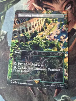 MTG Nurturing Peatland 114 Rare Borderless Assassin's Creed - Image 2