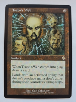 1x Tsabo's Web - Invasion (INV) MTG - Image 1
