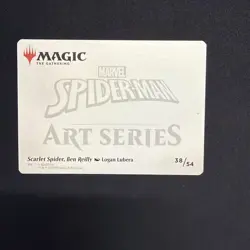 MTG Marvel Art Series #38/54 Scarlet Spider Ben Reilly Logan Lubera Spider-Man - Image 3